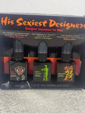 His sexiest designers man fragrance